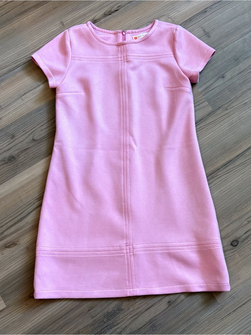 Jude Connally Light Pink Short-Sleeve Sheath Dress Size Small